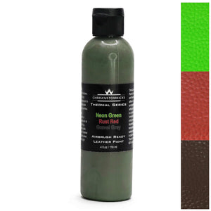 Triple Thermal Paint - Gravel Grey/Rust Red/Neon Green