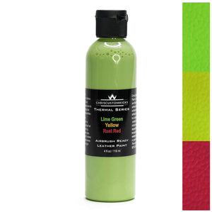 Triple Thermal Paint - Rust Red/Yellow/Lime Green